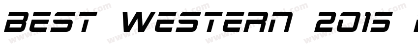 Best Western 2015 Re字体转换